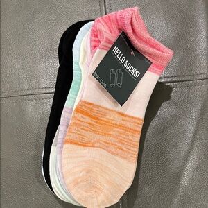 Women's Colorful Low Cut Socks 10 pairs
